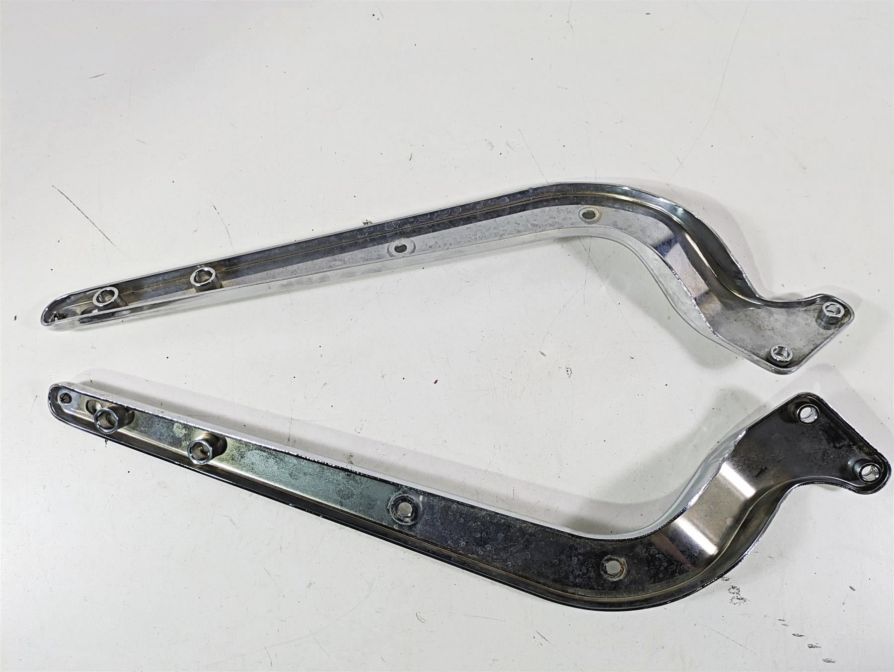 2003 Harley FLSTC Softail Heritage 100th Rear Fender Chrome Braces 59955-03 {{ shop.shopifyCountryName }} - Mototech271