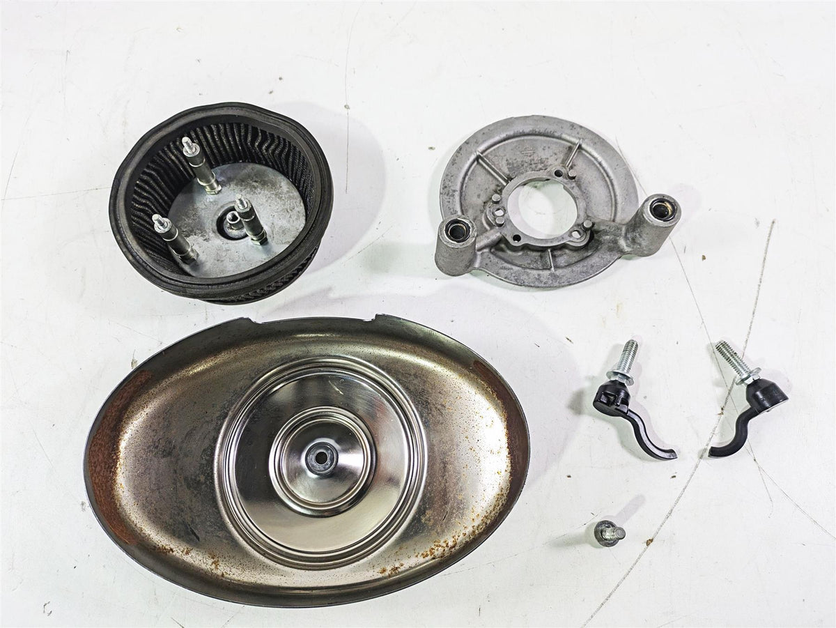 2004 Harley Softail FLSTF Fat Boy Screamin Eagle Air Filter Set - Read 29121-01 {{ shop.shopifyCountryName }} - Mototech271