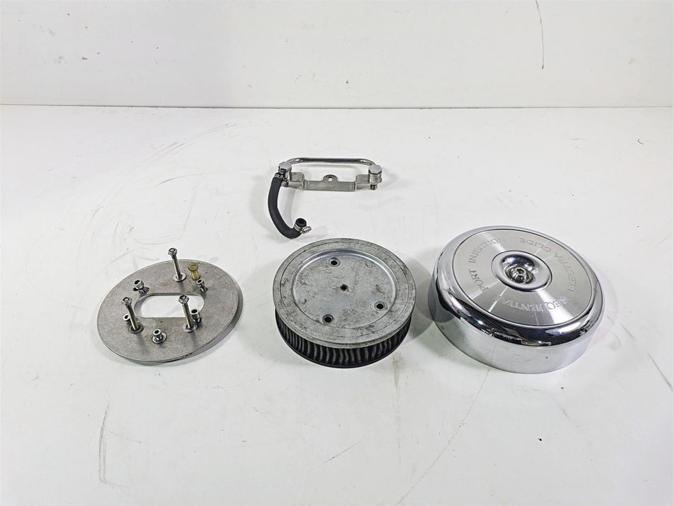 1996 Harley Touring FLHTCUI Electra Glide Air Filter Breather Cover Set 29144-95 {{ shop.shopifyCountryName }} - Mototech271