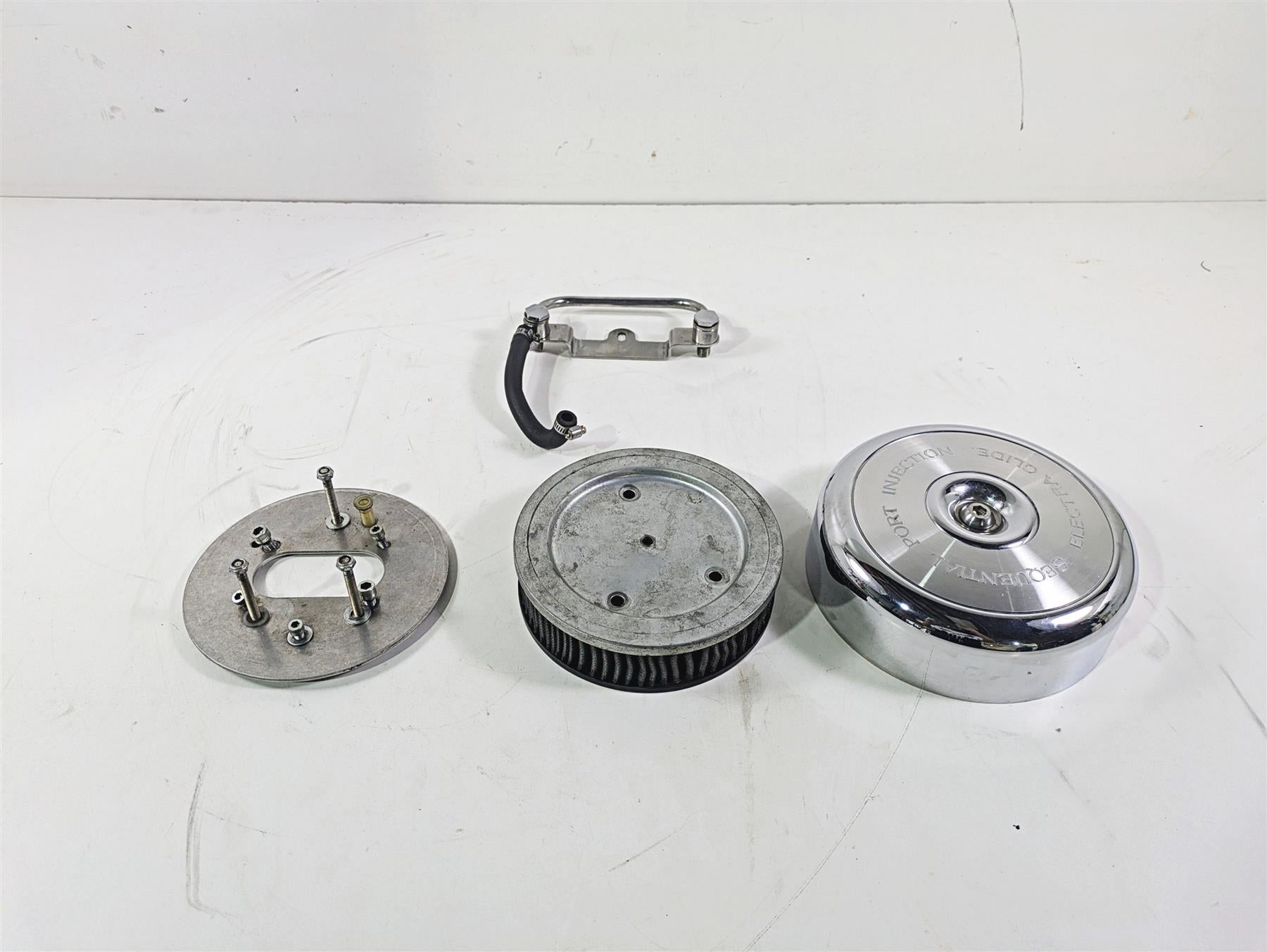1996 Harley Touring FLHTCUI Electra Glide Air Filter Breather Cover Set 29144-95 | Mototech271