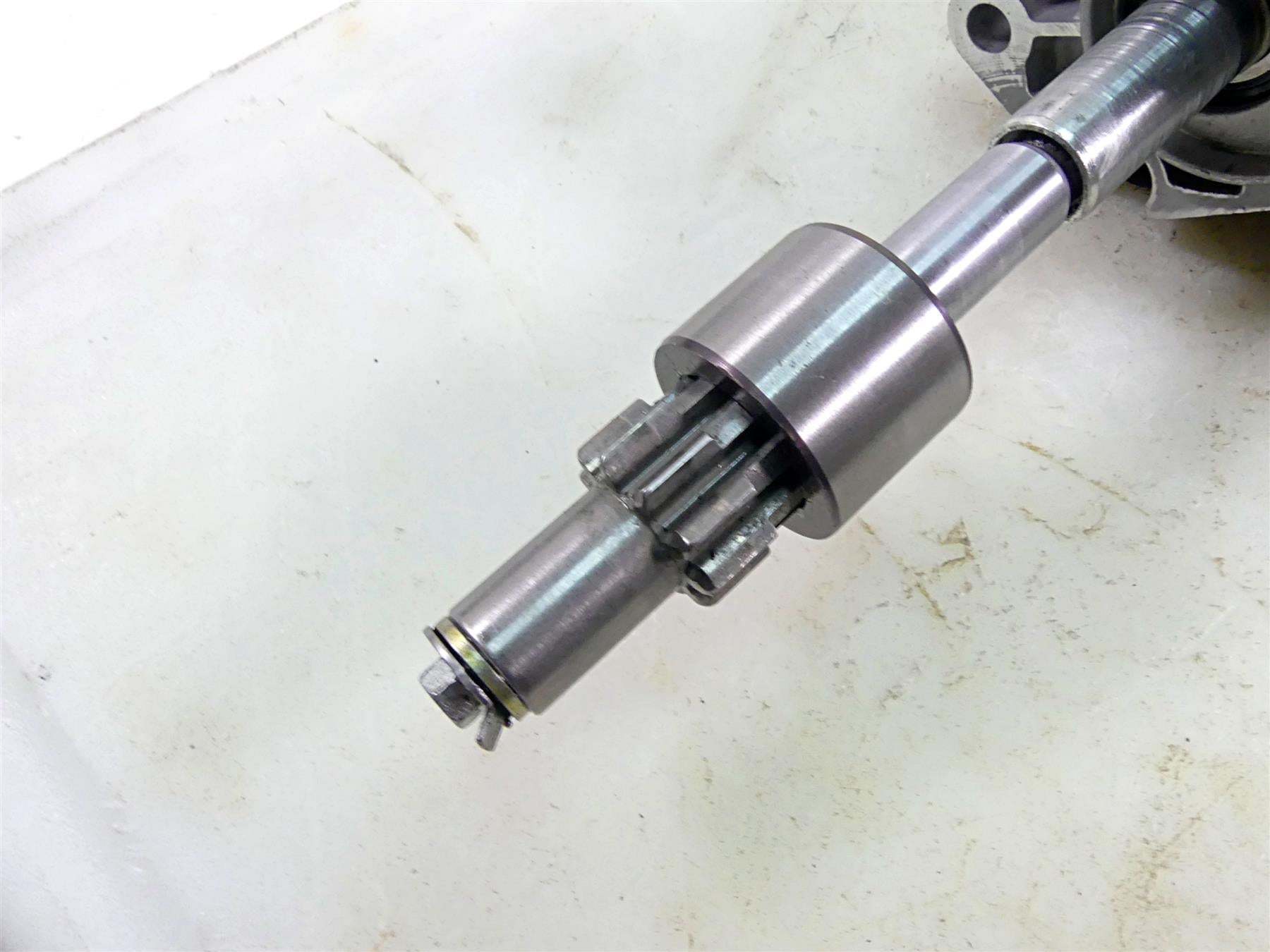 2002 Harley FLSTCI Softail Heritage Engine Starter Motor 31553-94B {{ shop.shopifyCountryName }} - Mototech271