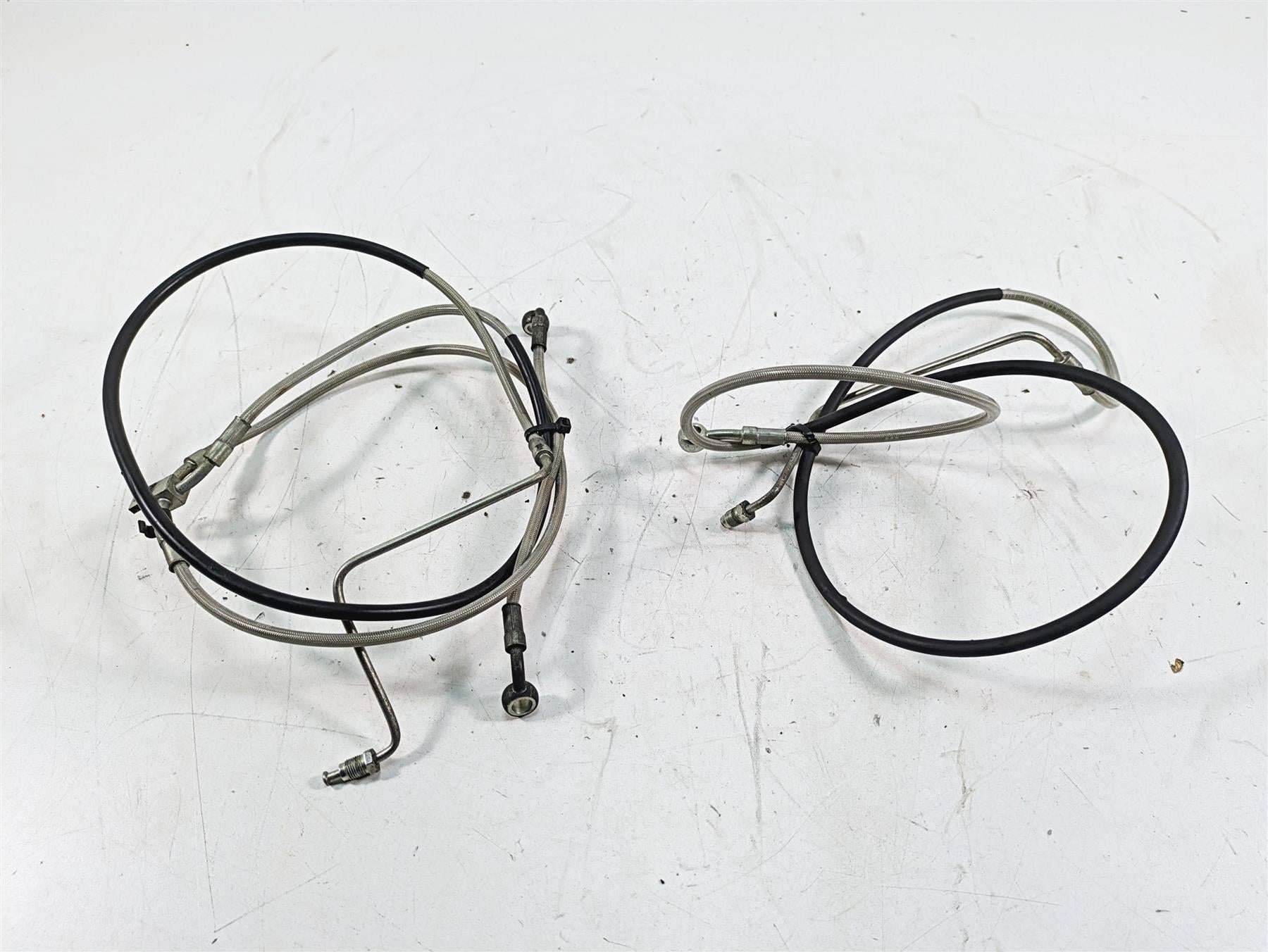2014 Moto Guzzi California 1400 T Abs Front Brake Line Hose Set 887583 887582 {{ shop.shopifyCountryName }} - Mototech271