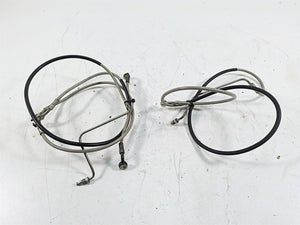 2014 Moto Guzzi California 1400 T Abs Front Brake Line Hose Set 887583 887582 | Mototech271
