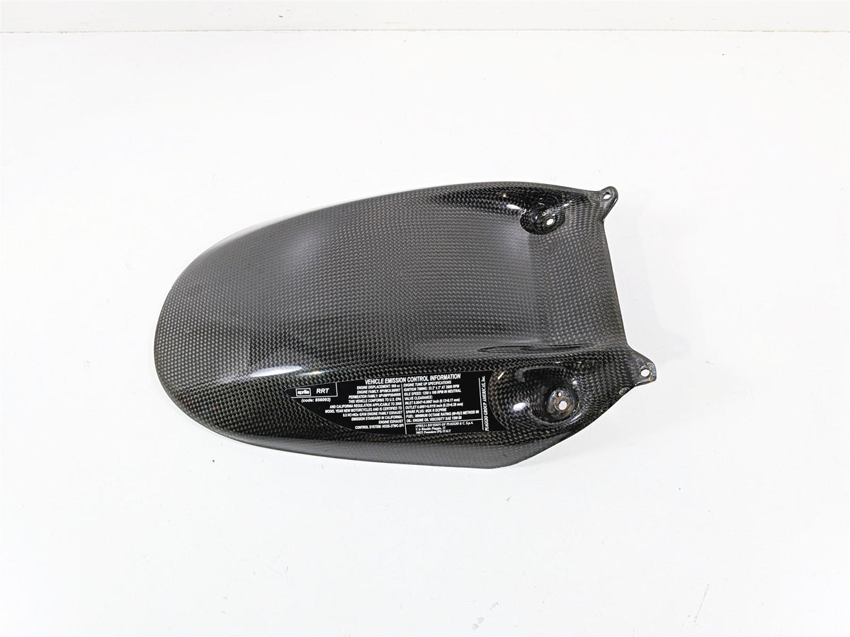 2008 Aprilia RSVR 1000 Factory Carbon Fiber Rear Fender Mud Guard 8156165 {{ shop.shopifyCountryName }} - Mototech271