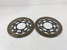 Load image into Gallery viewer, 2017 BMW F800GS Adv K75 Front Brake Disc Rotor Set 300mm 34117713131 | Mototech271
