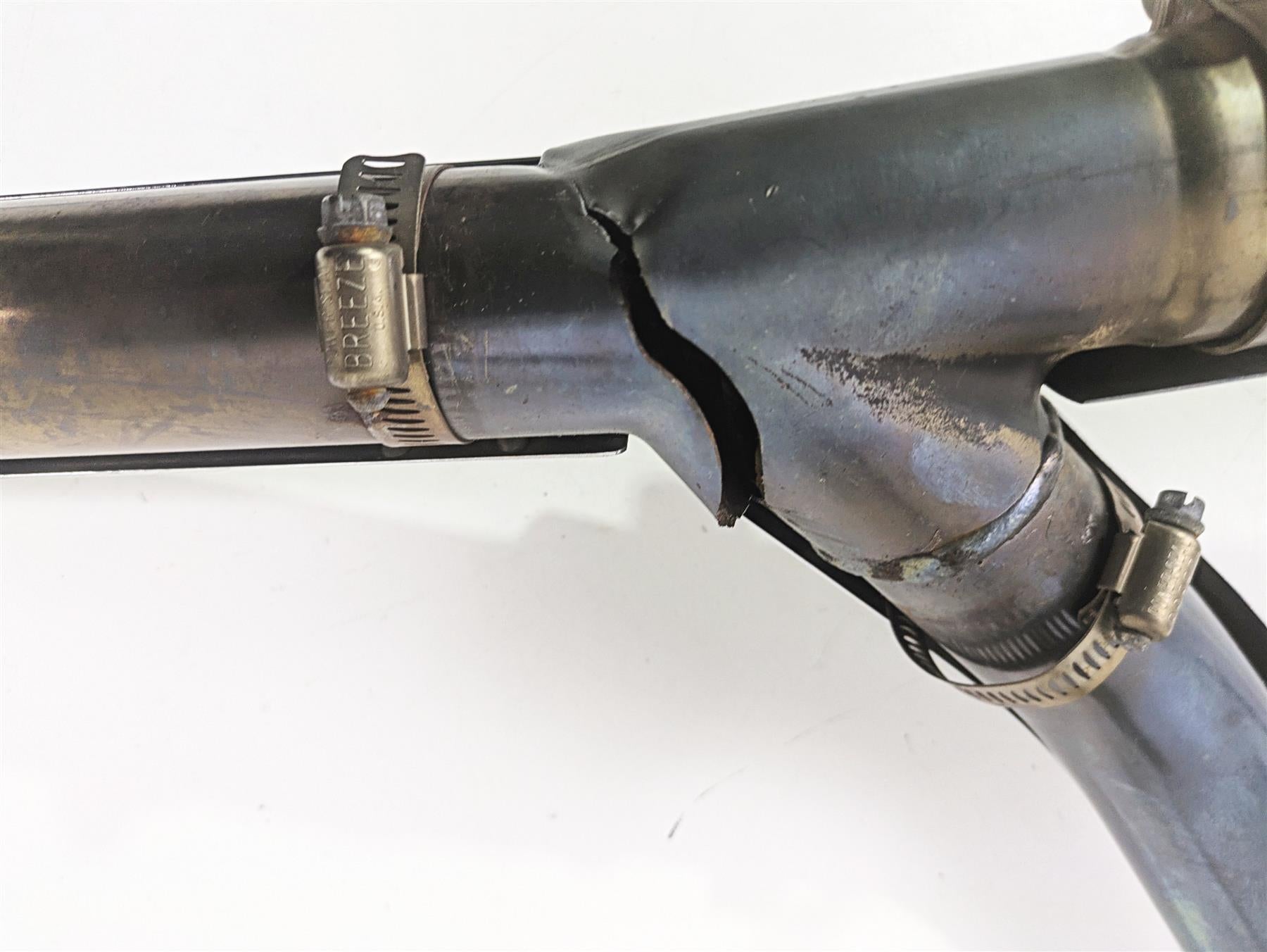1999 Harley Touring FLHTCUI E-Glide Exhaust Header Manifold Set READ 65626-98C {{ shop.shopifyCountryName }} - Mototech271