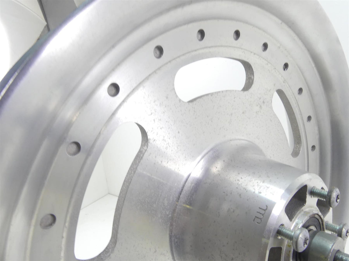 2009 Harley FXDF Dyna Fat Bob Straight 16x3 Slotted Front Wheel Rim 43300172 {{ shop.shopifyCountryName }} - Mototech271