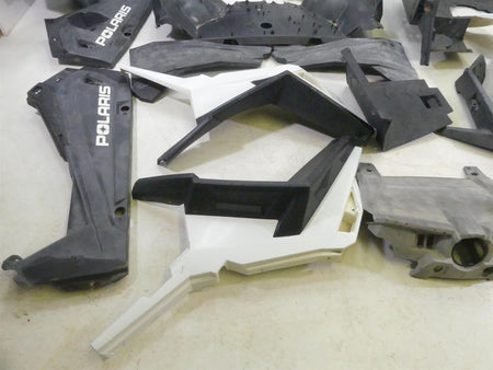 2018 Polaris RZR S 900 Body Fairing Plastic Tank Door Cover Set 5439786 5451117 {{ shop.shopifyCountryName }} - Mototech271