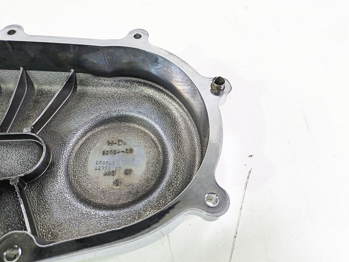 2009 Harley FXCWC Softail Rocker Outer Primary Drive Clutch Cover 60784-06 {{ shop.shopifyCountryName }} - Mototech271