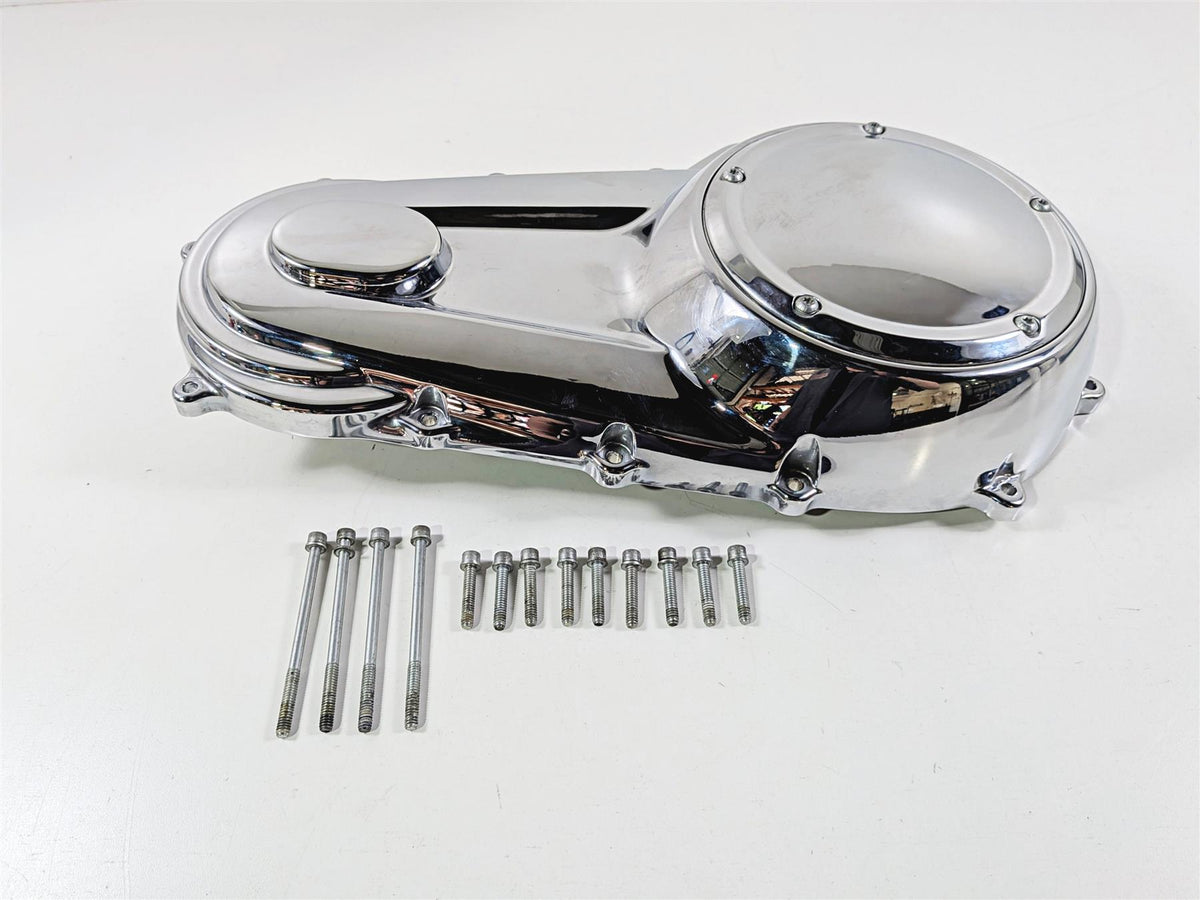 2018 Harley Touring FLHTCU Electra Glide Chrome Primary Drive Cover 25700377-Mototech271
