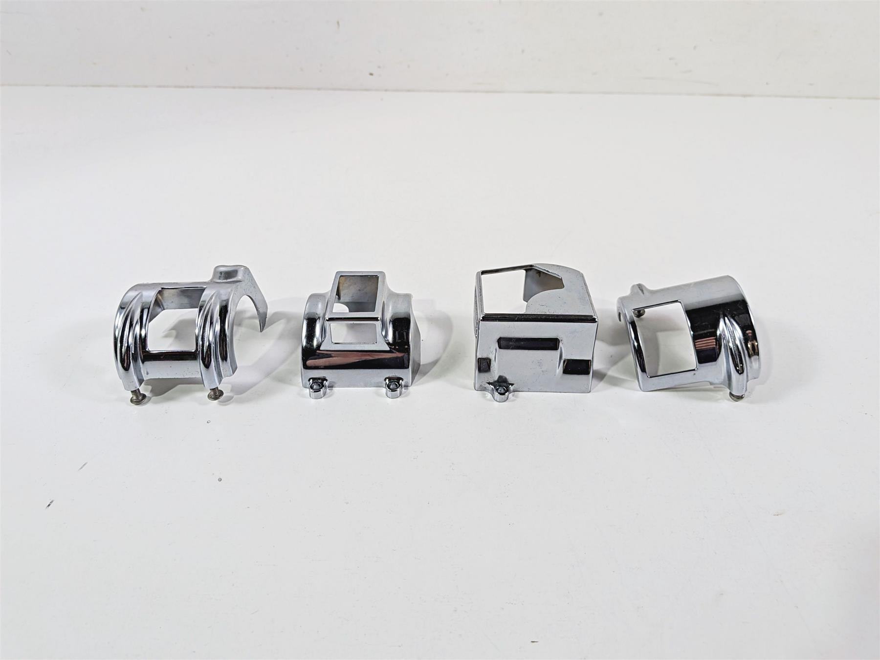 2003 Honda V-Twin VTX1800 C Kuryakyn Chrome Handlebar Control Switch Cover 9124 {{ shop.shopifyCountryName }} - Mototech271