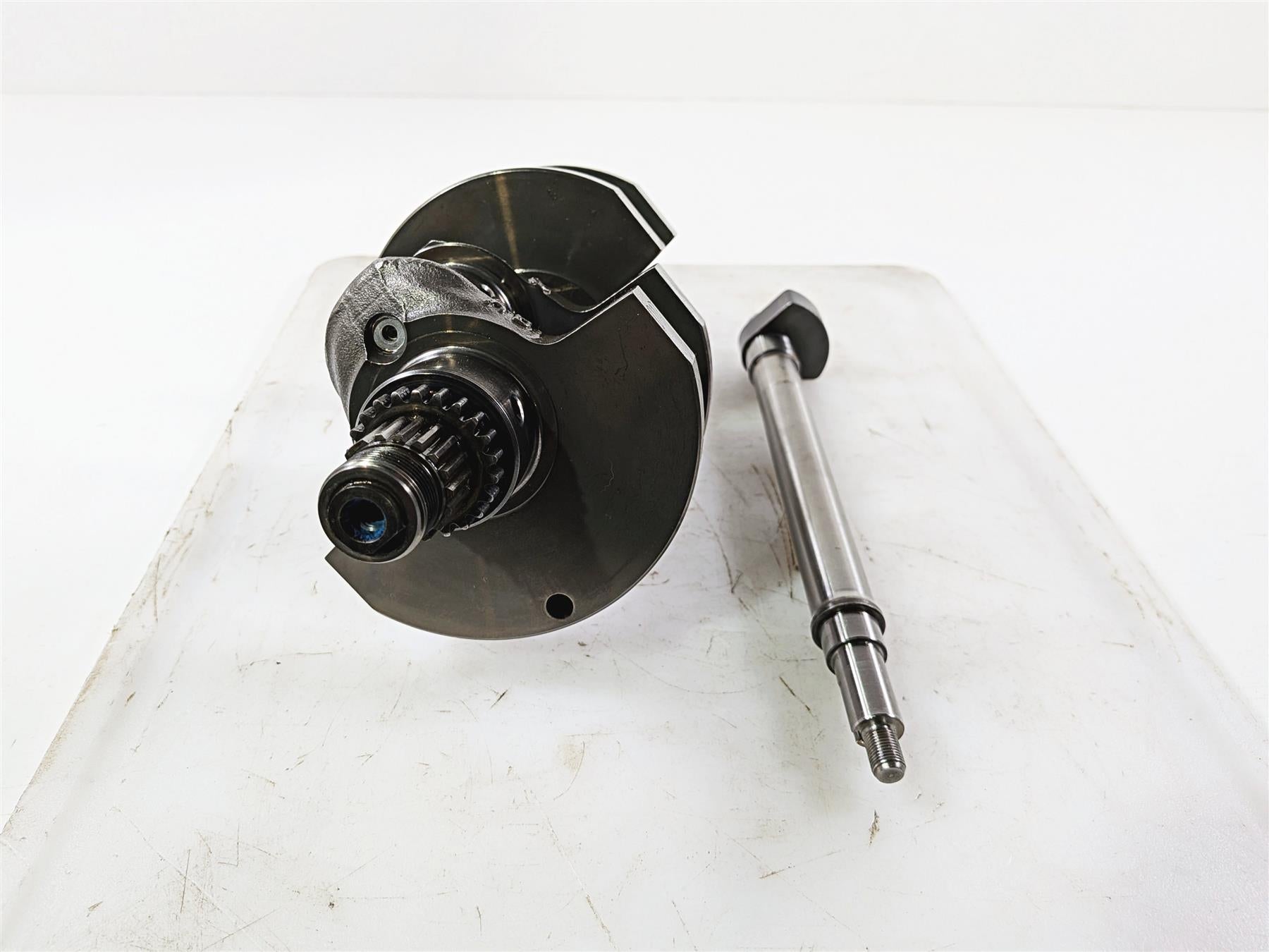 2014 Aprilia RSV4 RR Factory Crankshaft Crank Shaft & Counter Balance B0430675 {{ shop.shopifyCountryName }} - Mototech271