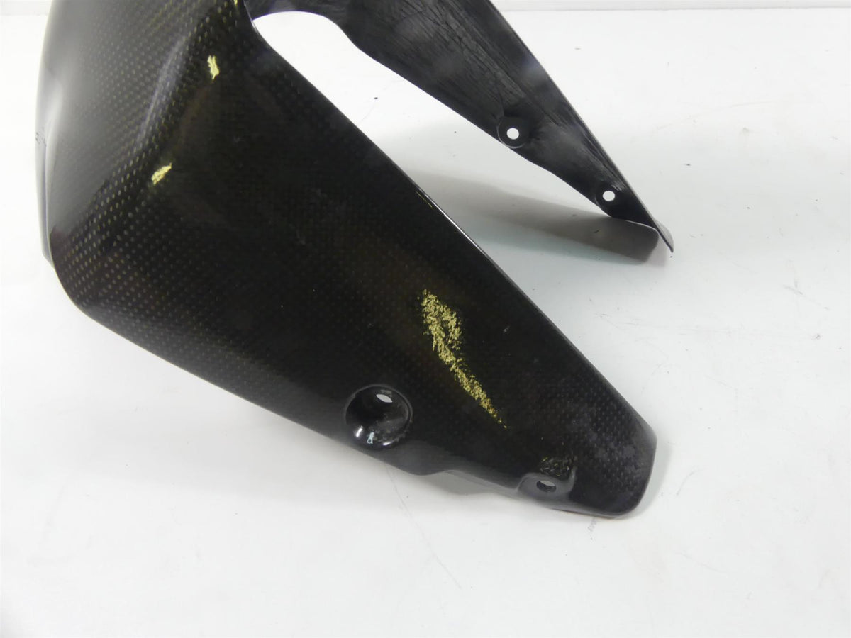 2008 Ducati 1098 S Front Carbon Fiber Mud Guard Fender 56420551A {{ shop.shopifyCountryName }} - Mototech271