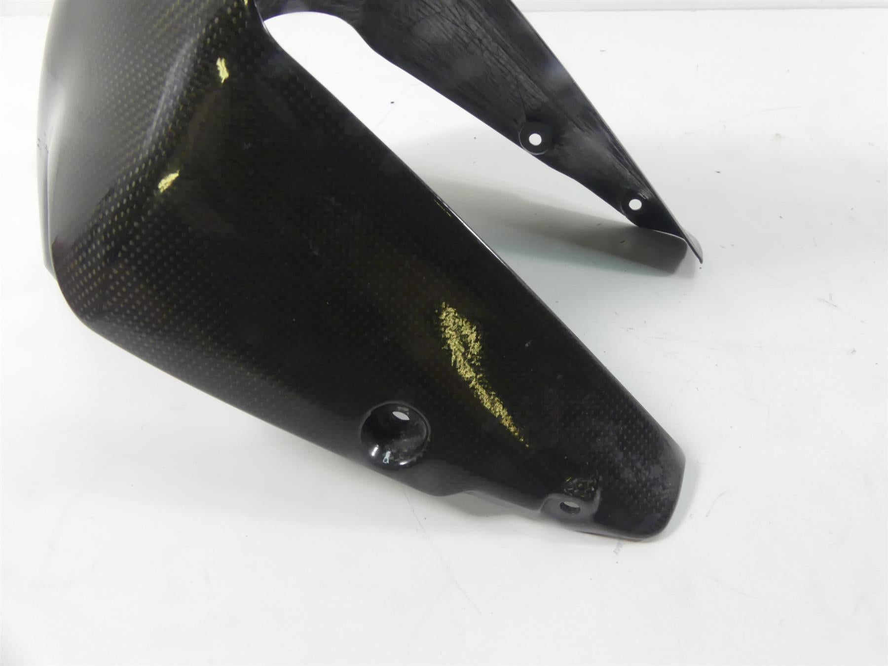 2008 Ducati 1098 S Front Carbon Fiber Mud Guard Fender 56420551A {{ shop.shopifyCountryName }} - Mototech271