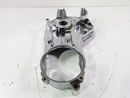 2003 Harley Touring FLHTCUI E-Glide 100th Chrome Inner Primary Cover 60677-01B {{ shop.shopifyCountryName }} - Mototech271