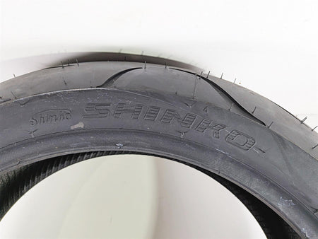 Unused Rear Motorcycle Tire Shinko 010 Apex 190/55R17 DOT25 87-4075-Mototech271