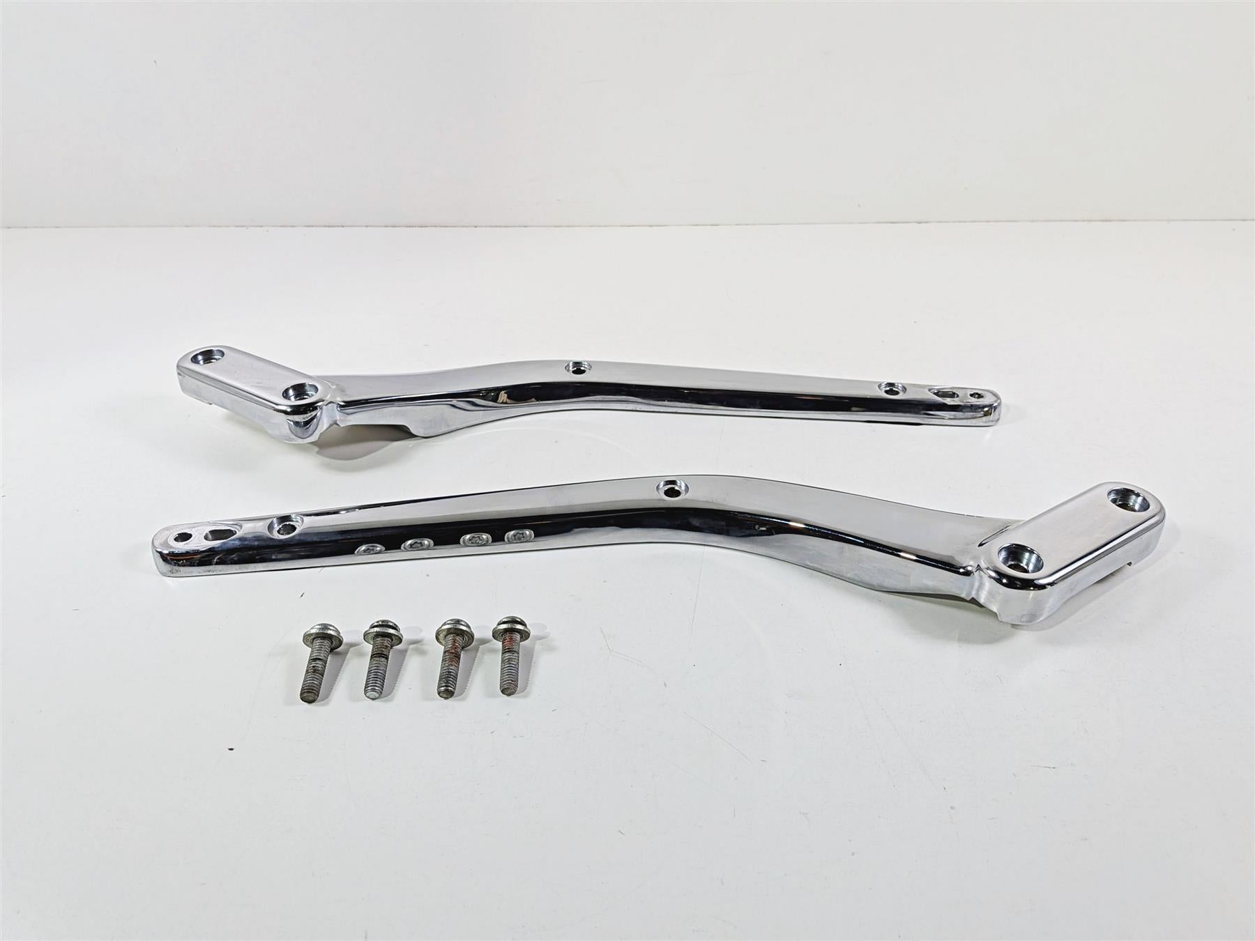 2014 Harley FXSB Softail Breakout Rear Fender Chrome Support Set 47200180-Mototech271