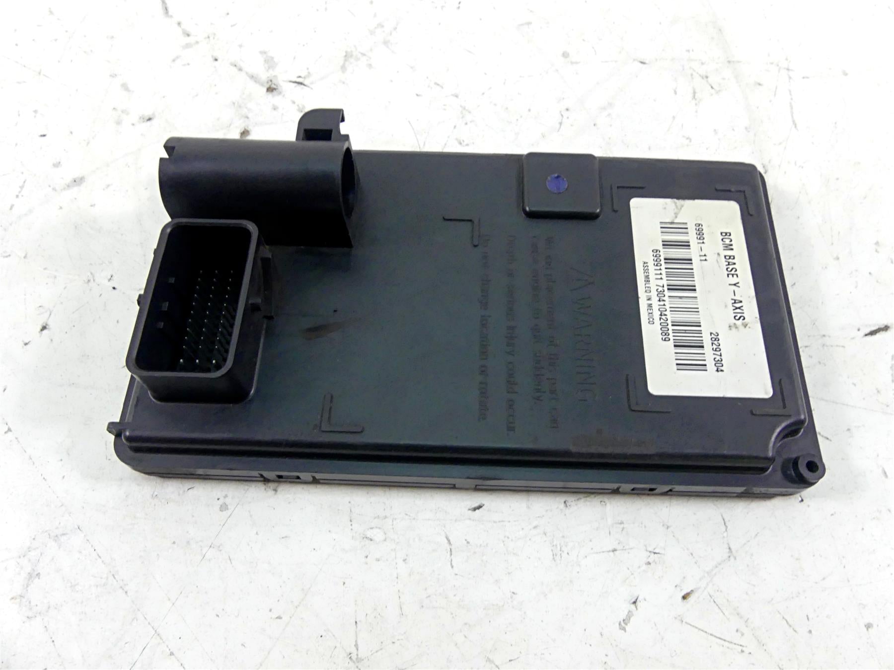 2011 Harley Softail FLSTF Fat Boy Bcm Body Control Module Y-Axis 69991-11 {{ shop.shopifyCountryName }} - Mototech271