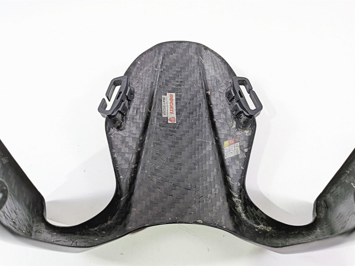 2016 Ducati Hypermotard 939 SP Carbon Fiber Lower Front Fender 56411052AA-Mototech271