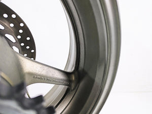2009 Yamaha FZ1 FZS10 Fazer Straight 17x6 Rear Wheel Rim 5VY-25338-00-P2
