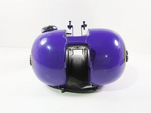 1999 Harley Dyna FXDL Low Rider Fuel Gas Petrol Tank Purple - Dented 61054-96
