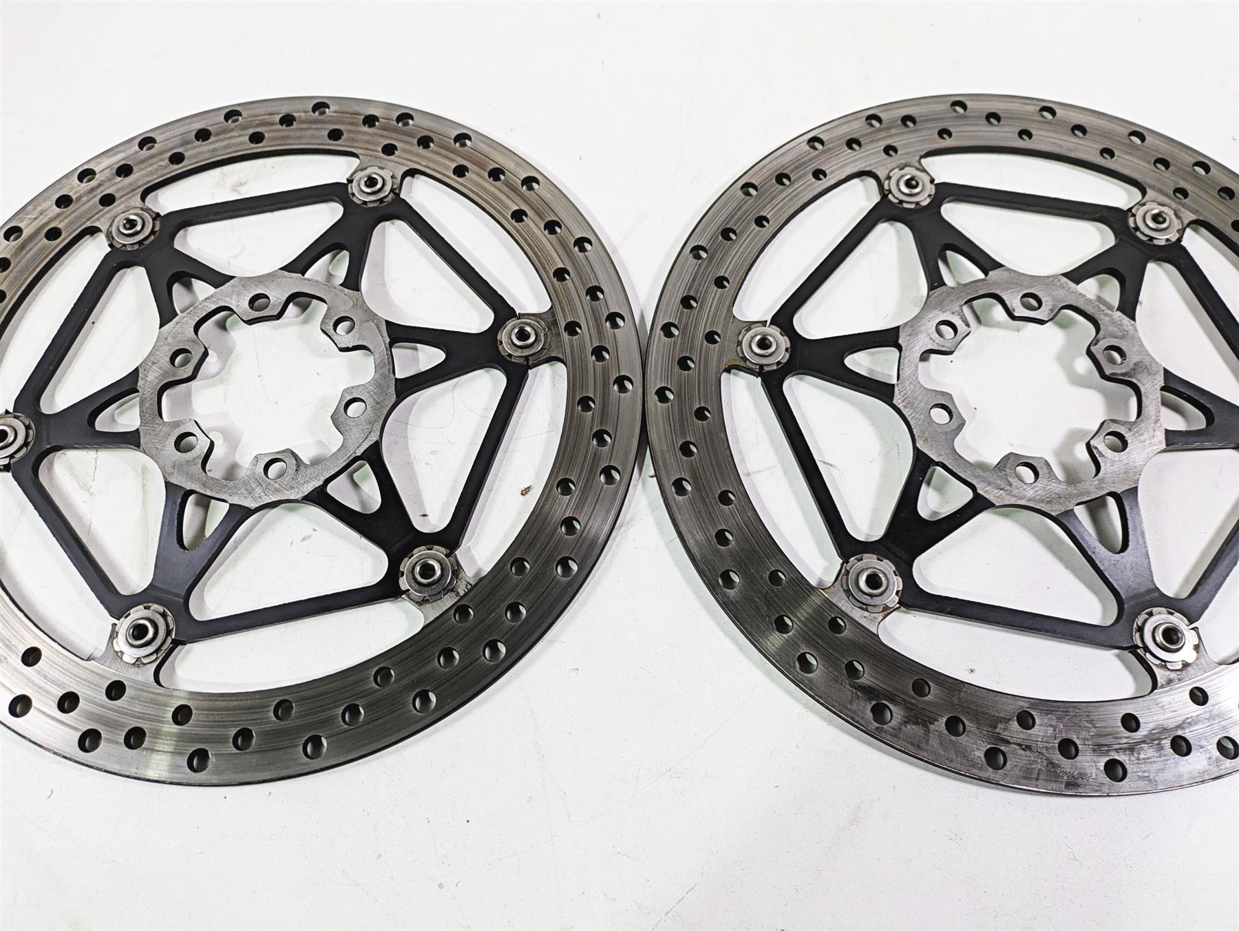 2016 Moto Guzzi Stelvio 1200 8V NTX Front Brake Rotor Disc Set B044279 B044280 {{ shop.shopifyCountryName }} - Mototech271