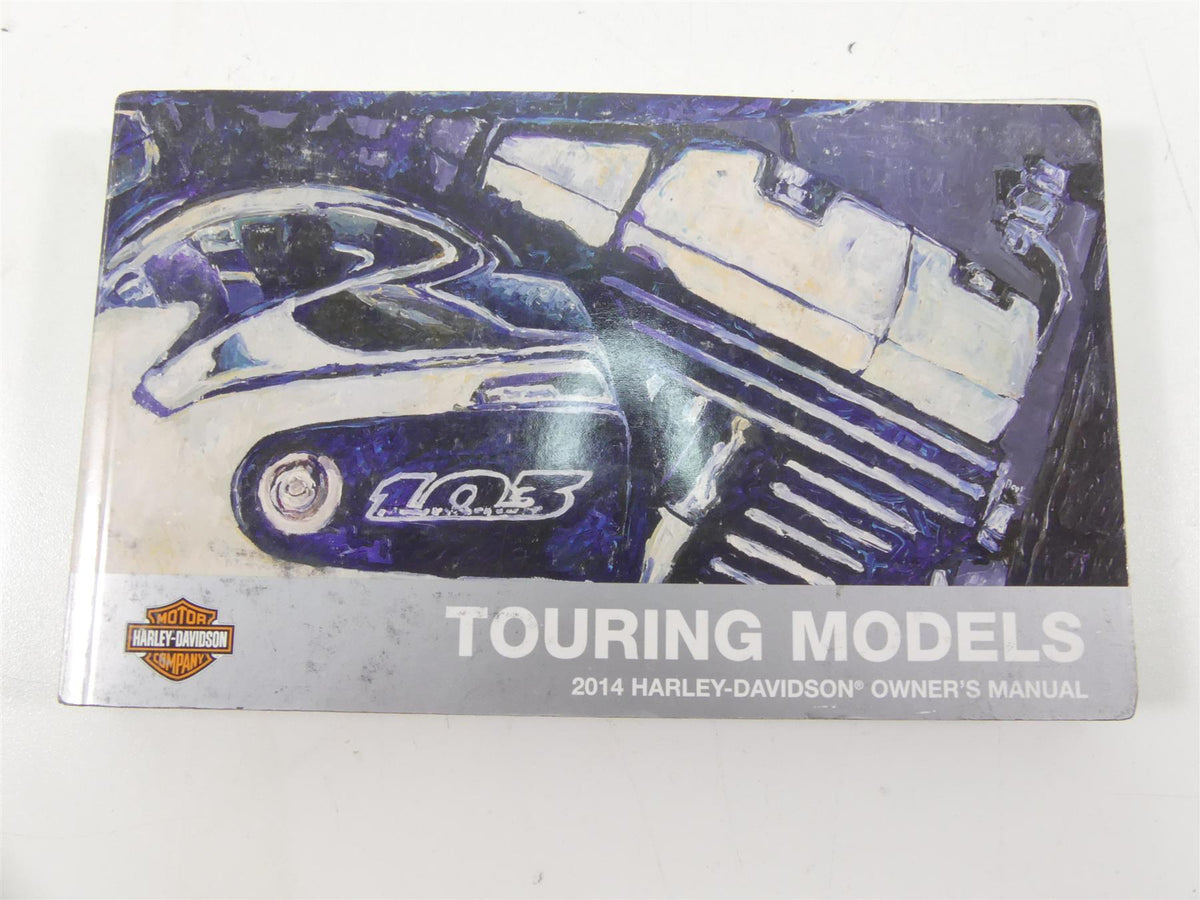 2014 Harley Touring FLHTK Electra Glide Owners Manual Book 99466-14A {{ shop.shopifyCountryName }} - Mototech271