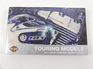 2014 Harley Touring FLHTK Electra Glide Owners Manual Book 99466-14A | Mototech271
