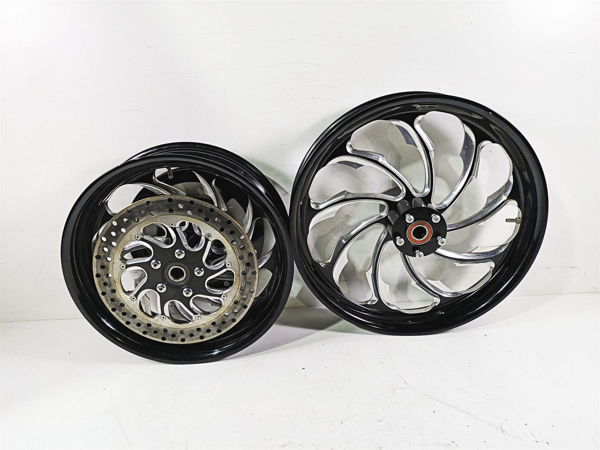 2015 Harley Touring FLHXS Street Glide Performance Machine Contrast Wheel Set {{ shop.shopifyCountryName }} - Mototech271