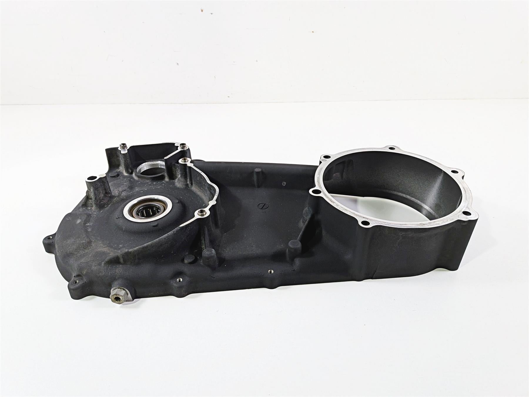 2009 Harley FXCWC Softail Rocker Inner Primary Drive Clutch Cover 60701-08 {{ shop.shopifyCountryName }} - Mototech271