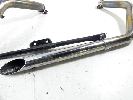 1979 Harley Sportster XLS1000 Roadster Exhaust Drag Pipe System With Baffles {{ shop.shopifyCountryName }} - Mototech271