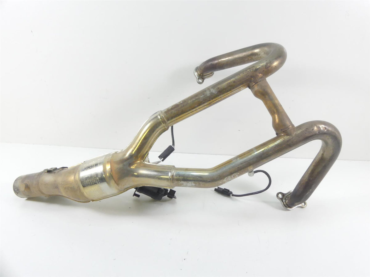 2014 BMW R1200GS K50 Oem Exhaust Header Manifold Pipe + Servo Valve 18518530579 {{ shop.shopifyCountryName }} - Mototech271