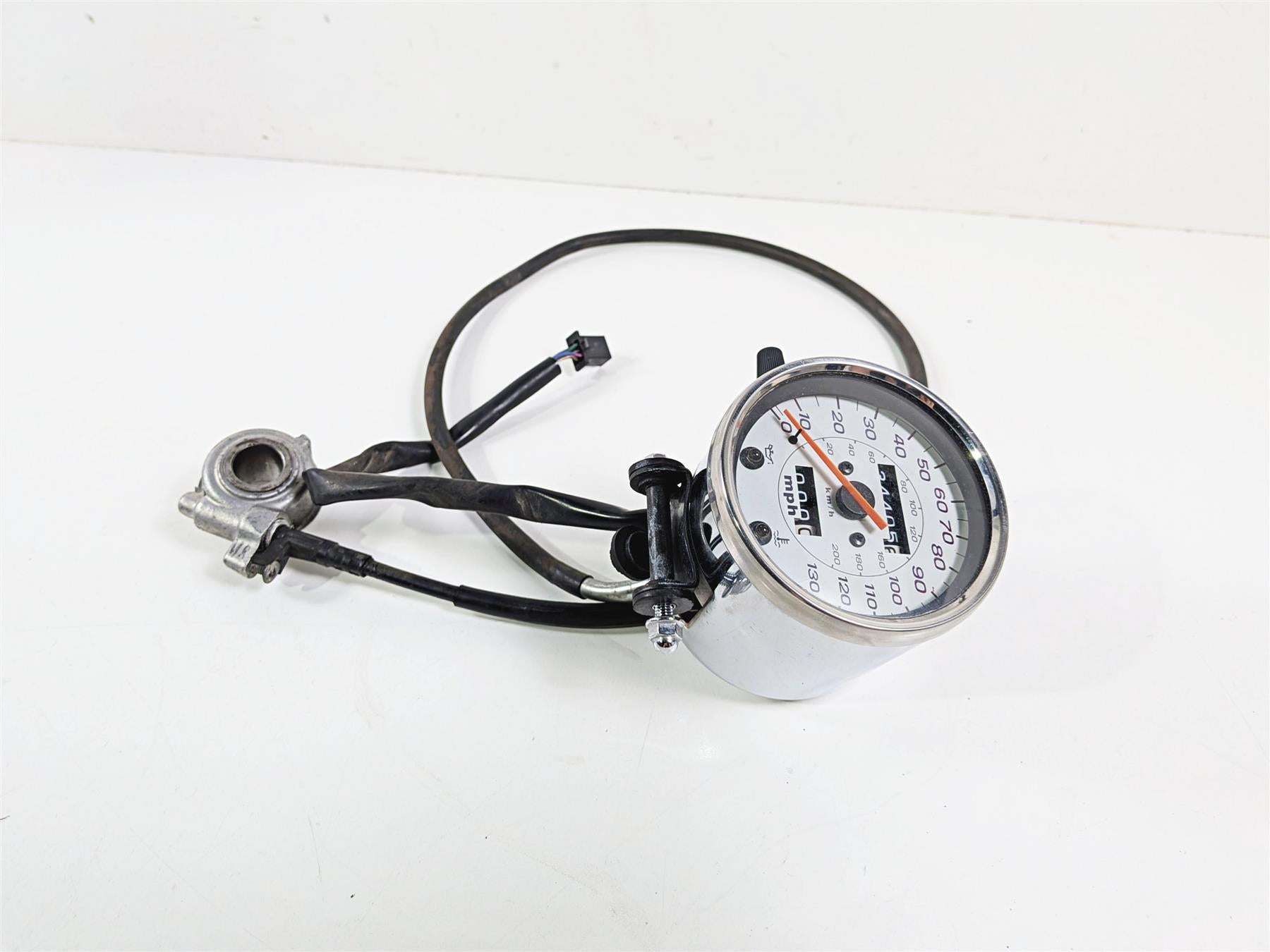 2005 Honda VT1100 Shadow Sabre Speedometer Gauge & Mount 34K 37200-MCK-A01 {{ shop.shopifyCountryName }} - Mototech271