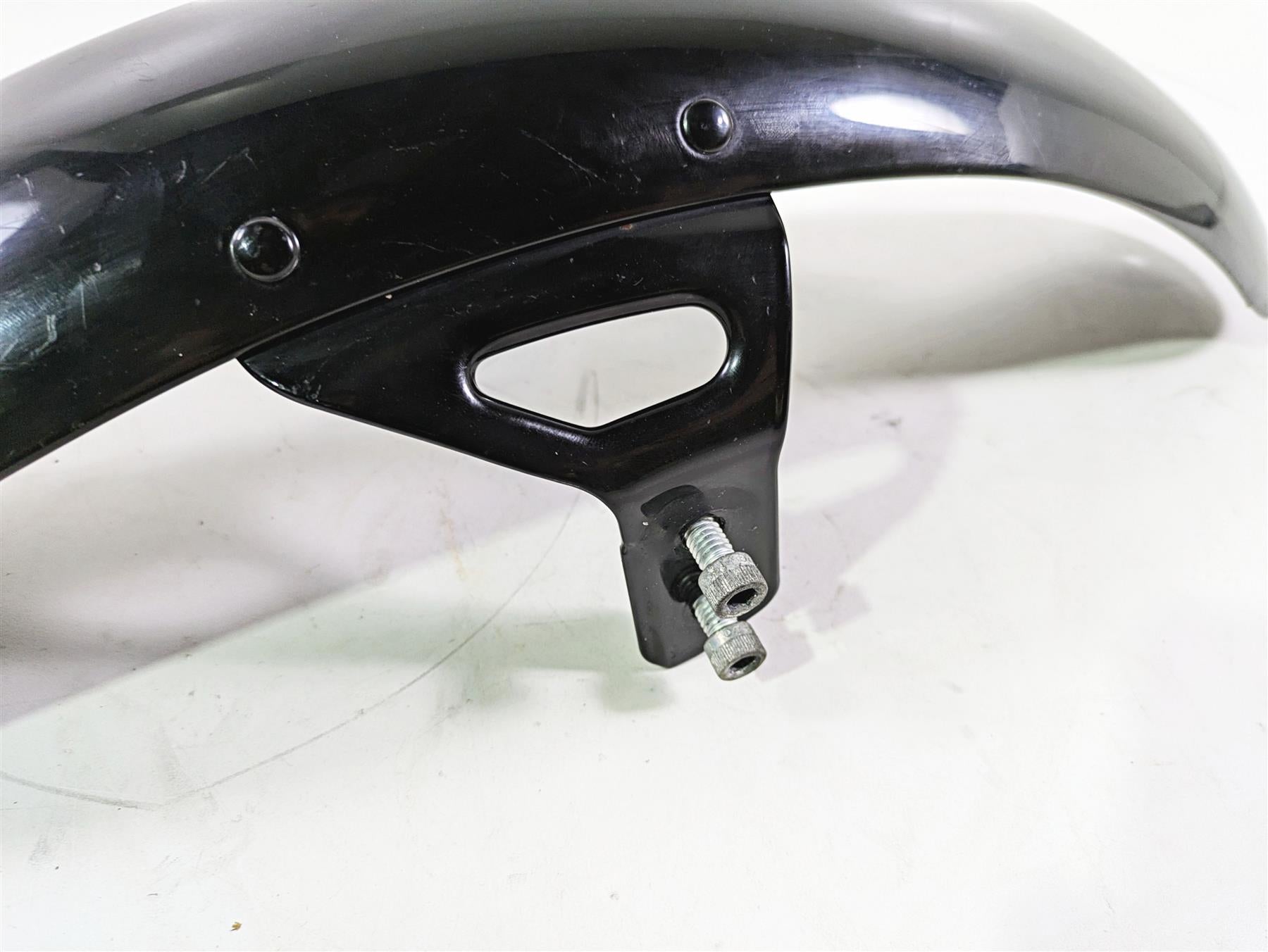 2016 Harley FXDL Dyna Low Rider Front Fender Vivid Black - Bent 60139-06B {{ shop.shopifyCountryName }} - Mototech271