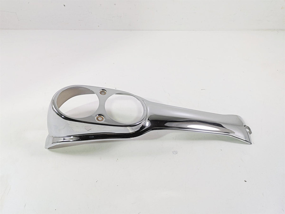2008 Harley FXDL Dyna Low Rider 105TH Chrome Tank Console Gauge Cover 61695-05 {{ shop.shopifyCountryName }} - Mototech271