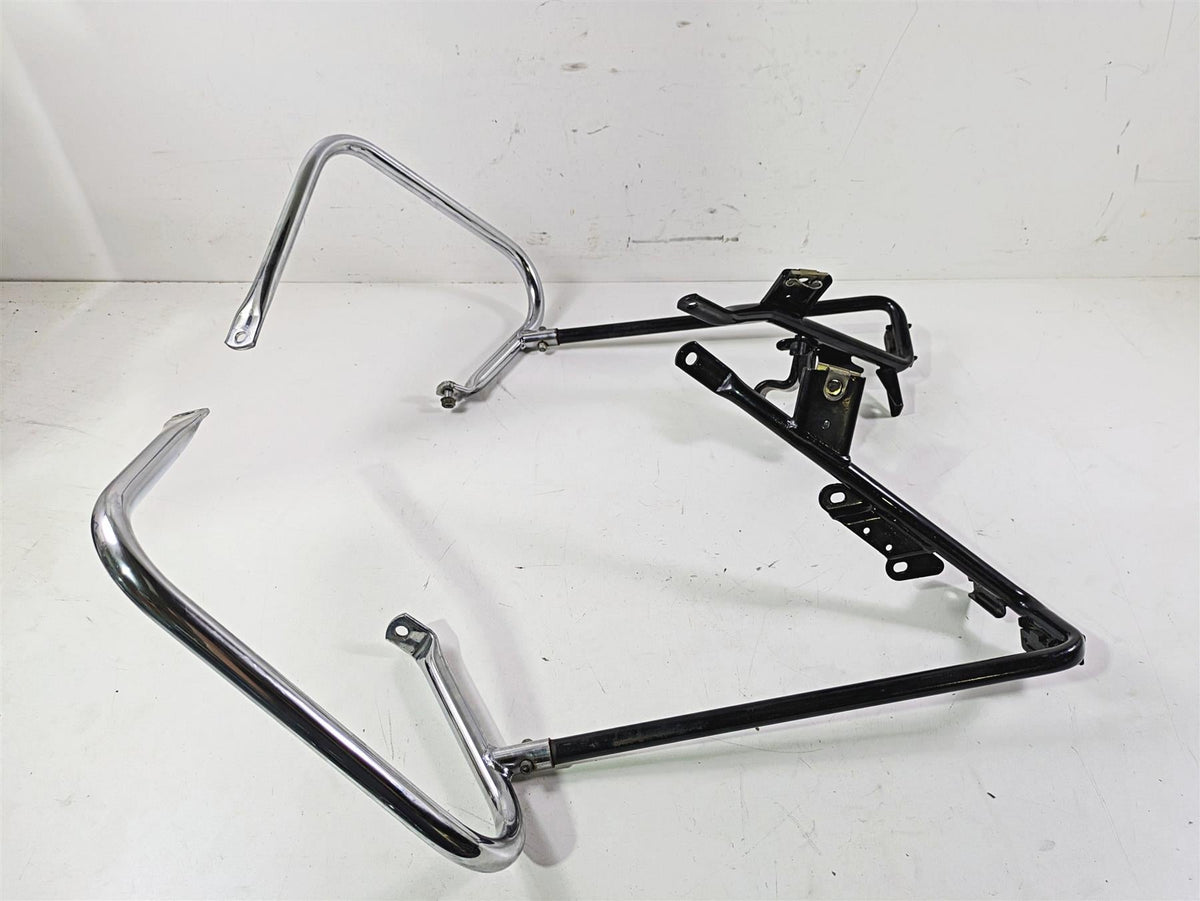 2011 Harley Touring FLHTCUSE CVO E-Glide Saddlebag Guard Rail Holders 49187-09 {{ shop.shopifyCountryName }} - Mototech271