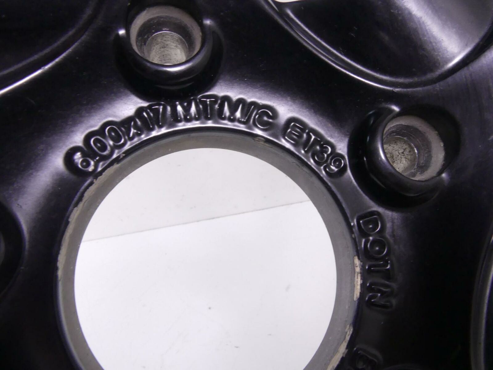 2018 BMW K1600 Bagger Straight Rear Cast Wheel Rim 17x6 36318546415 {{ shop.shopifyCountryName }} - Mototech271