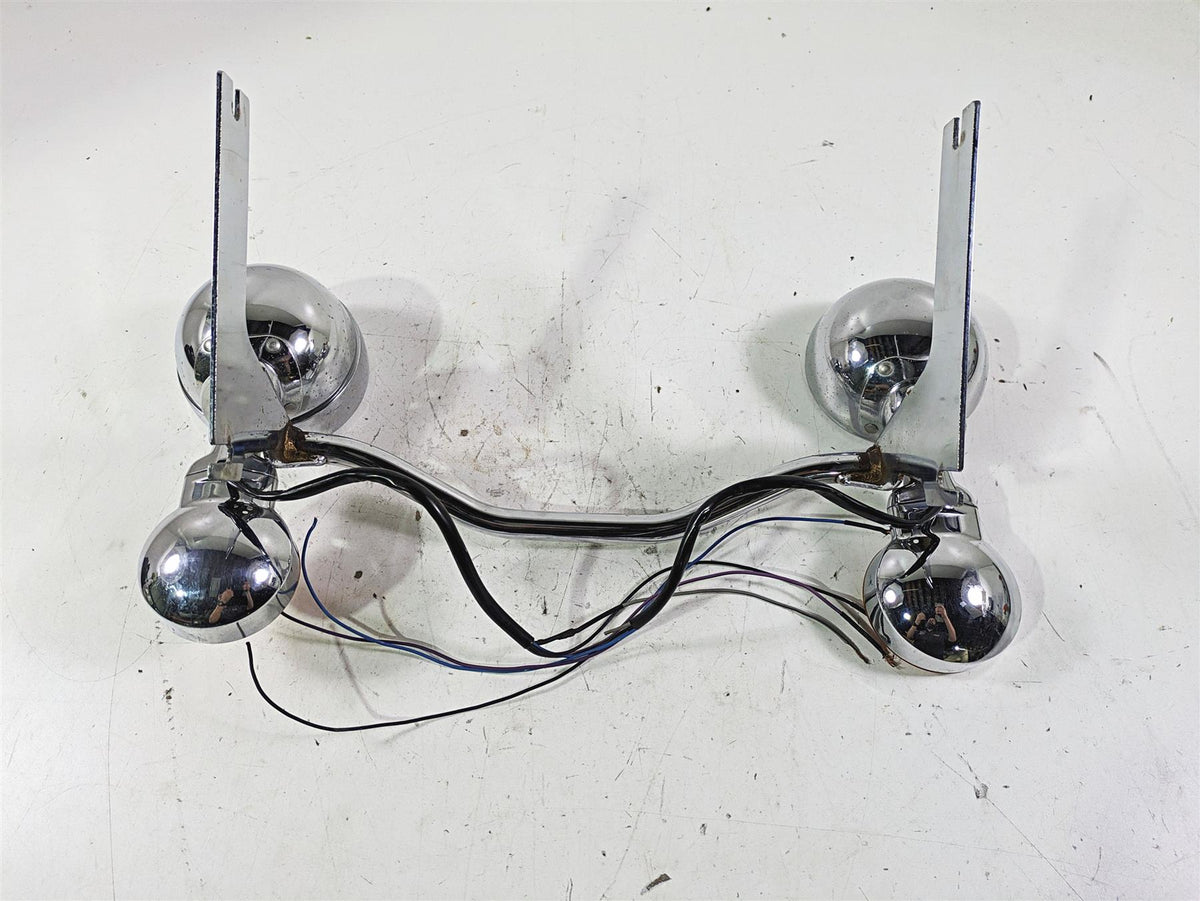 2003 Harley Touring FLHTCUI 100TH E-Glide Front Spot Light Blinker Set 68712-94 {{ shop.shopifyCountryName }} - Mototech271