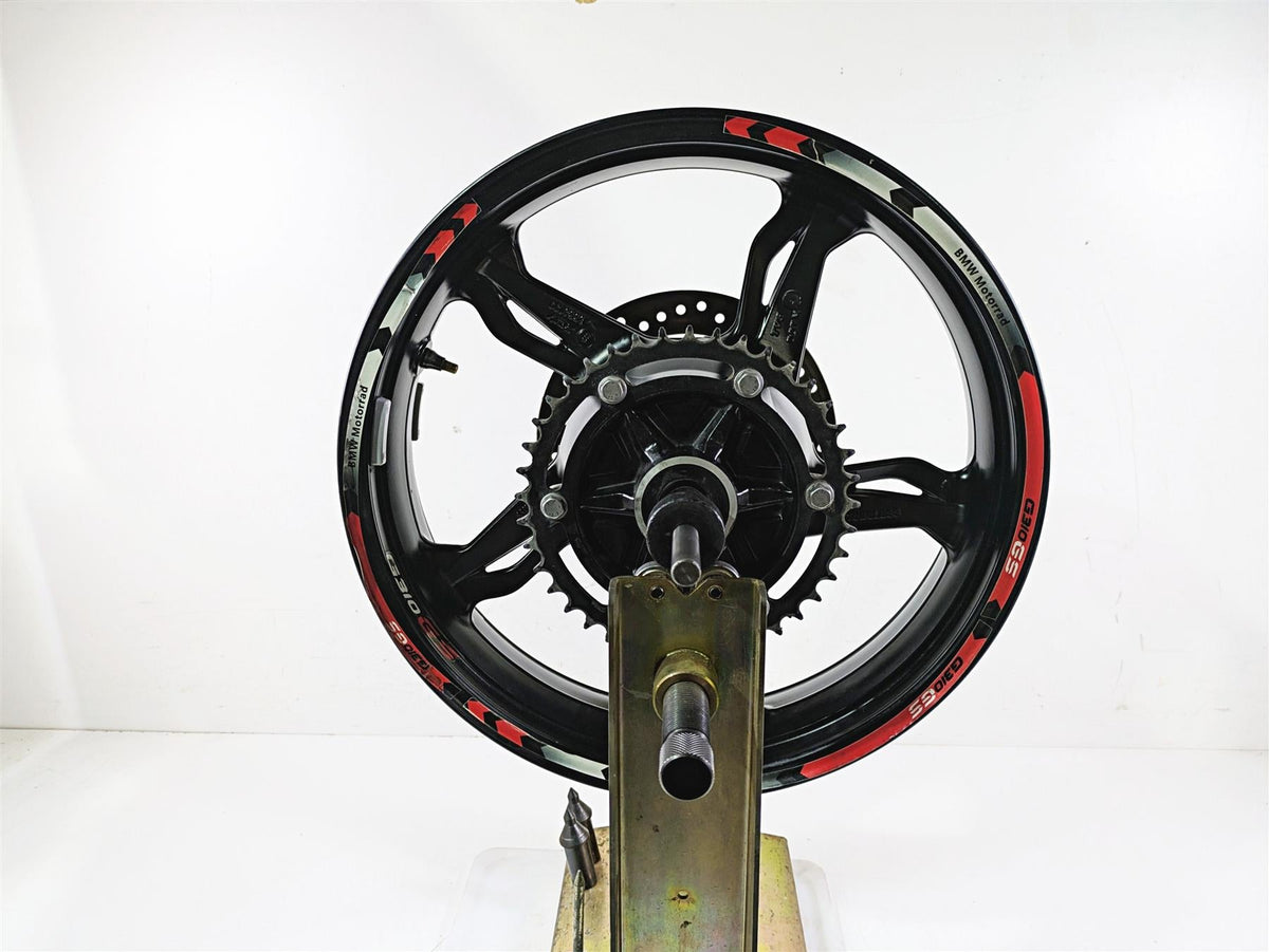 2019 BMW G310GS K02 Straight 17x4 Rear Wheel Rim 36318558270 {{ shop.shopifyCountryName }} - Mototech271