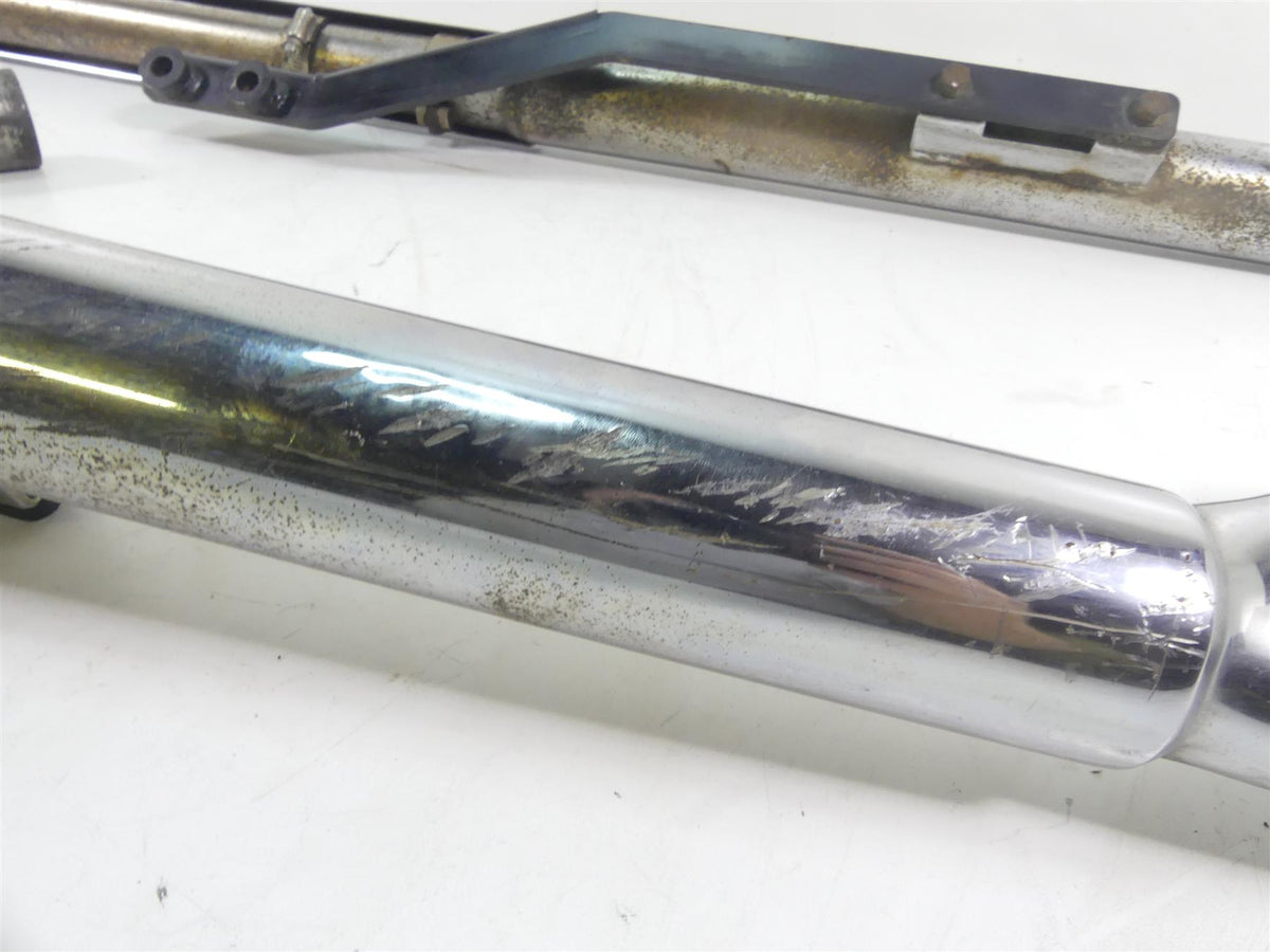 2005 Harley Softail FLSTSC Heritage Springer Samson Cholo Fishtail Exhaust 30" {{ shop.shopifyCountryName }} - Mototech271