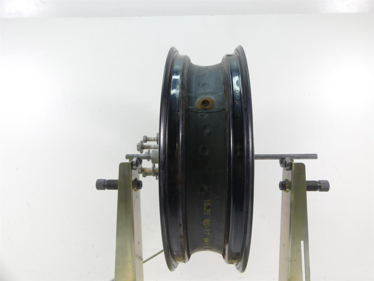 2013 Harley FXDWG Dyna Wide Glide Straight Rear Spoke Wheel Rim 17x4.5 41430-09 {{ shop.shopifyCountryName }} - Mototech271