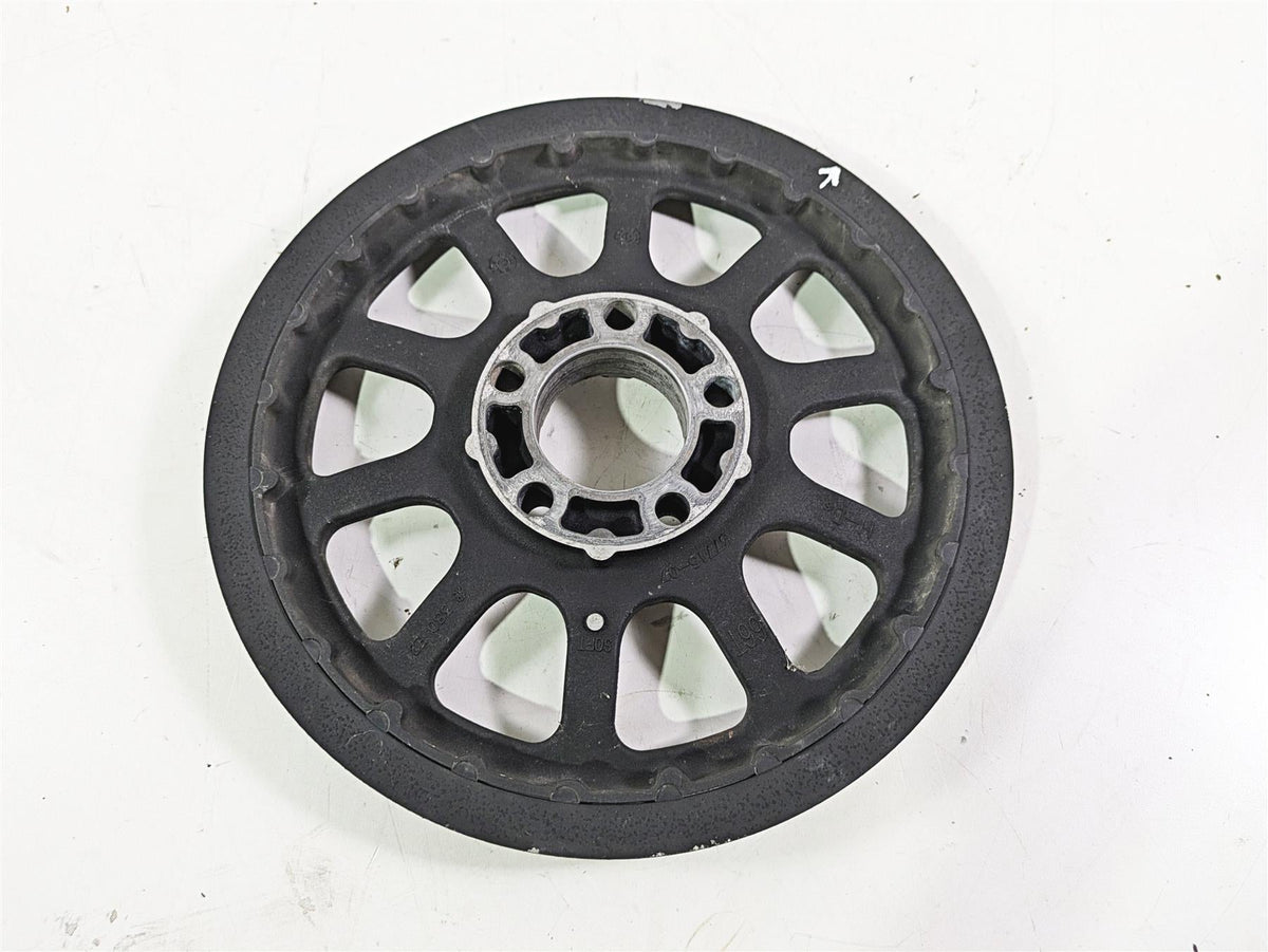 2008 Harley FLSTSB Cross Bones Rear Drive Belt Pulley 66T 20mm 37715-07 {{ shop.shopifyCountryName }} - Mototech271