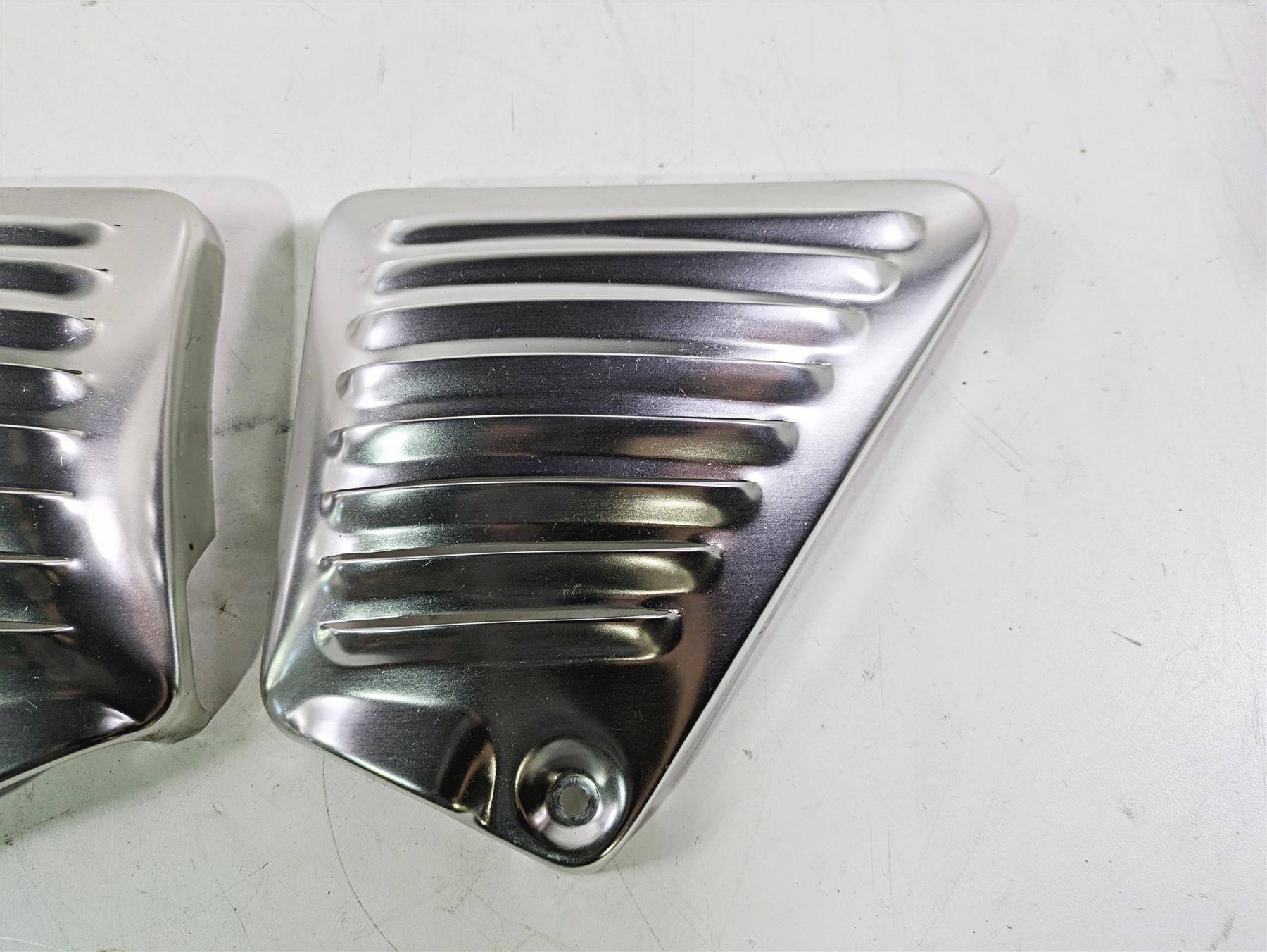 2006 Harley VRSCR Street V-Rod Silver Neck Cover fairing Set 66155-03 66156-03 {{ shop.shopifyCountryName }} - Mototech271