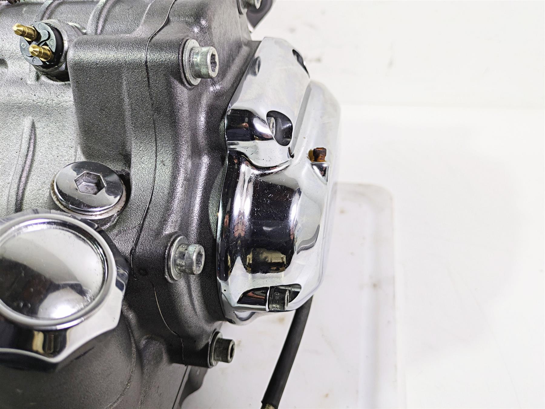 2011 Harley Touring FLHTCUSE CVO E-Glide 6 Speed Transmission Gear Box 33203-10A {{ shop.shopifyCountryName }} - Mototech271