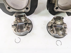 Harley Davidson  4 1/8" Bore 124" TC S&S Cylinder Forged Piston Kit 106-3882A 106-3876A 91-7089
