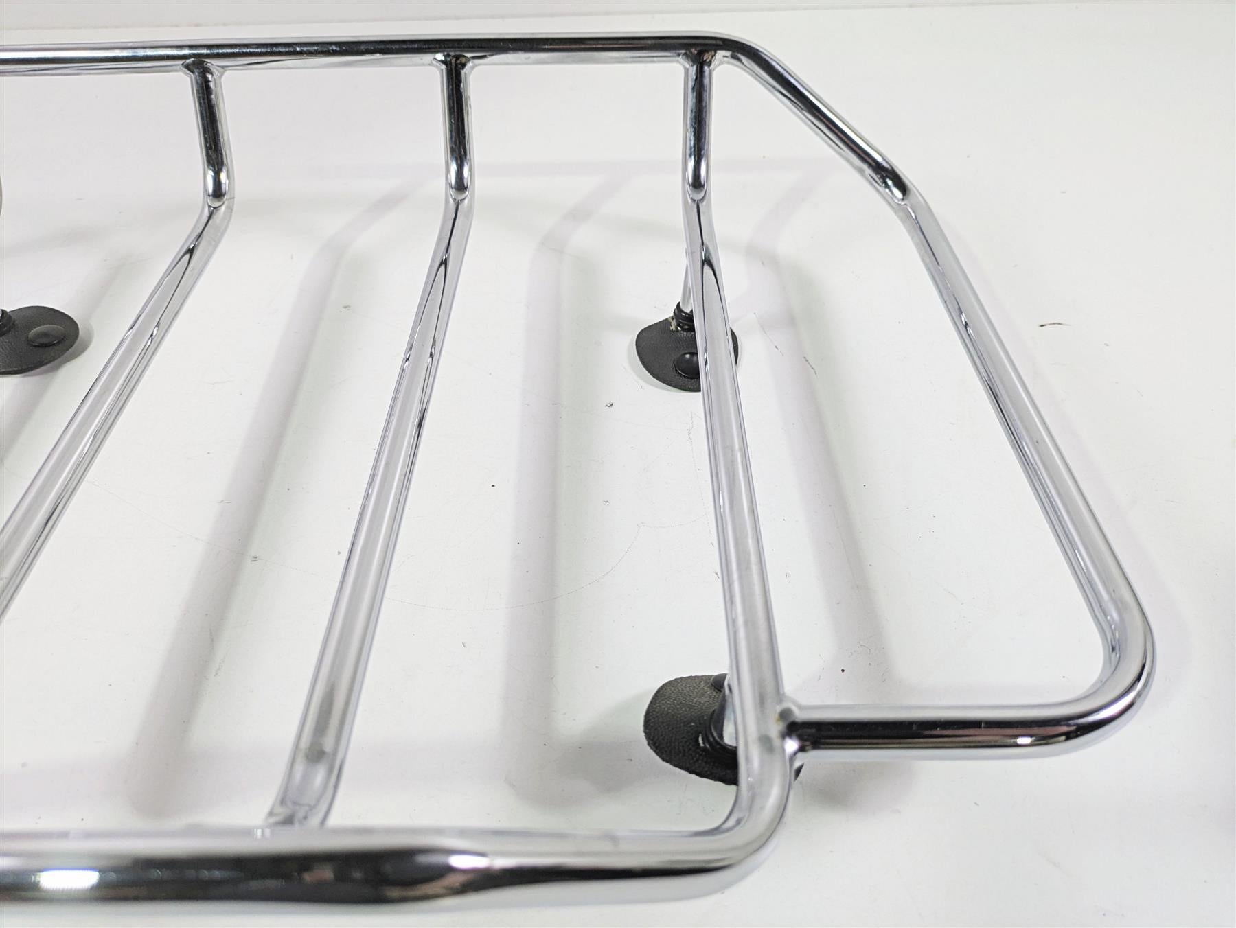 1999 Harley Touring FLHTCUI E-Glide Rear Trunk Chrome Luggage Rack {{ shop.shopifyCountryName }} - Mototech271