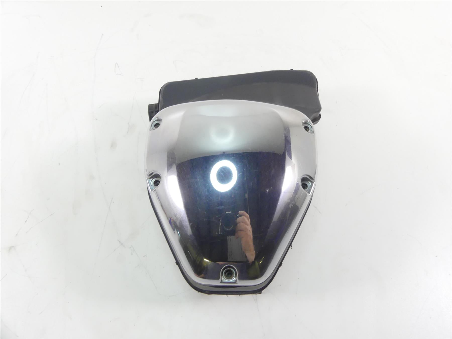 2003 Honda VTX1300 S Air Box Cleaner Filter + Chrome Cover 17221-MEA-670 {{ shop.shopifyCountryName }} - Mototech271