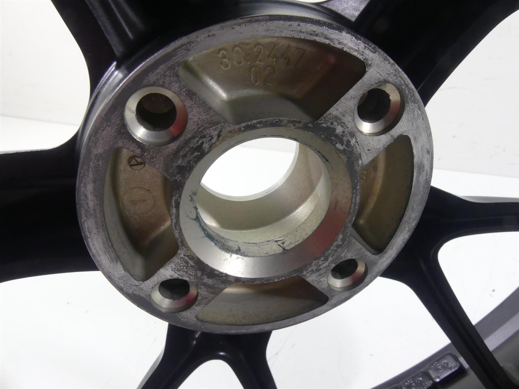 2008 Ducati Hypermotard 1100 Straight Marchesini Rear 17x5.5 Wheel Rim 50221341A {{ shop.shopifyCountryName }} - Mototech271