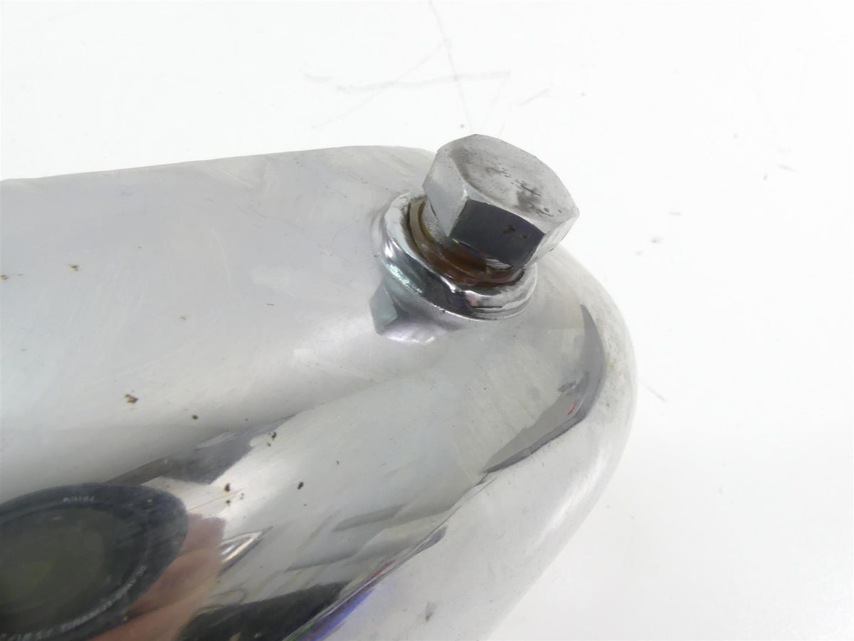 1978 Harley XLH1000 Sportster Ironhead Chrome Oil Tank Reservoir 62505-87 {{ shop.shopifyCountryName }} - Mototech271