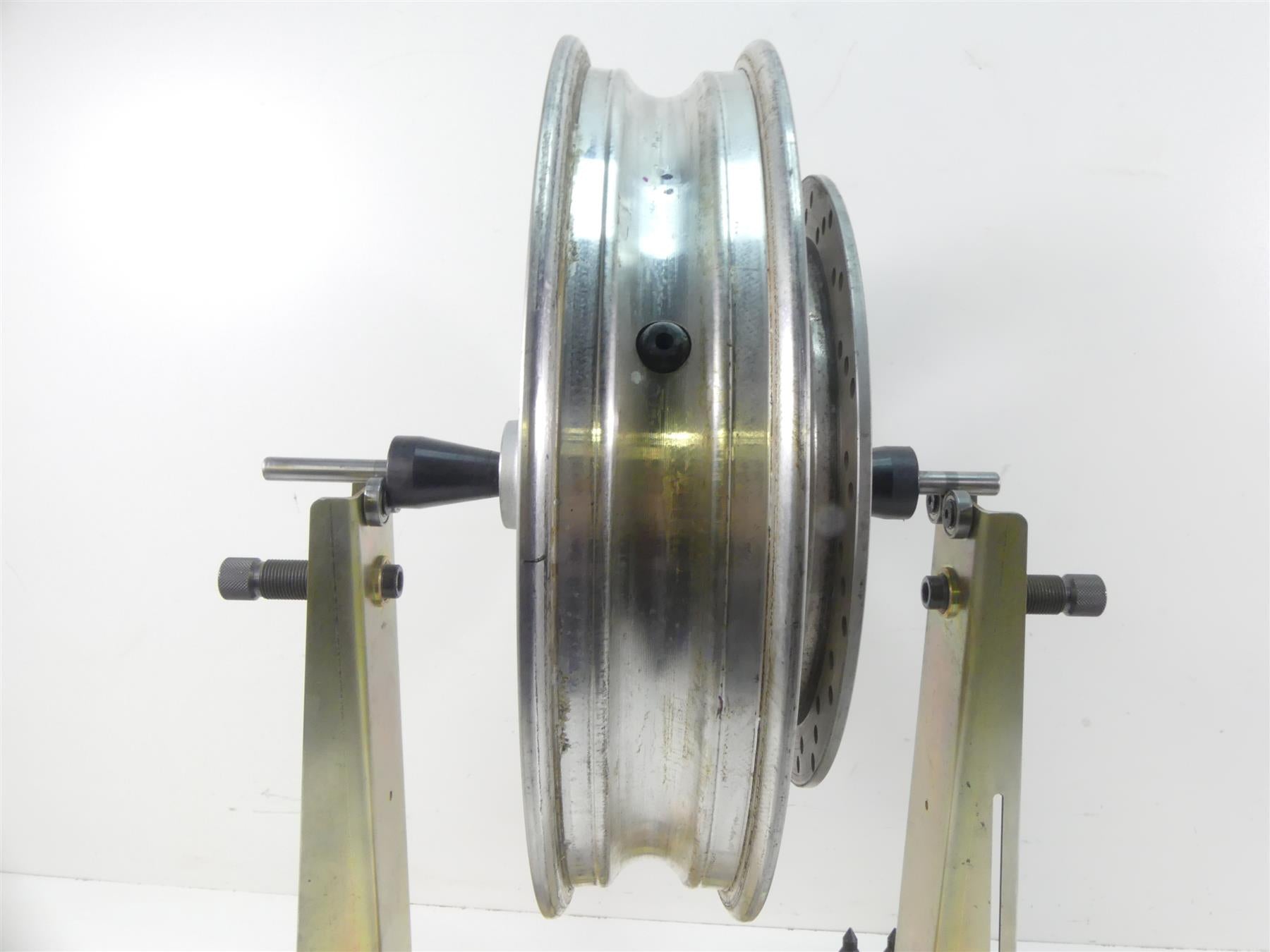 2009 Honda VTX1300 Touring Straight Enkei 17x3 Front Wheel Rim 44650-MEA-910 {{ shop.shopifyCountryName }} - Mototech271